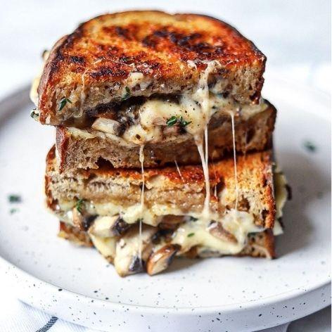 Truffle Mushroom Sandwich with Chicken