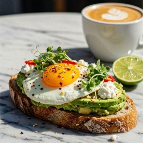 Avo Egg Toast